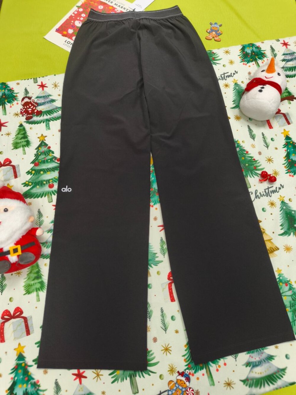 Brand New Alo Yoga Black Suit up Trouser (Regular 30" Inseam)✨Casual 80s 90s - Picture 5 of 7